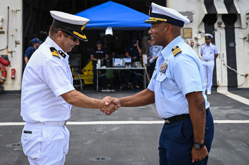 Coast Guard Cutter Midgett visits Chennai, India