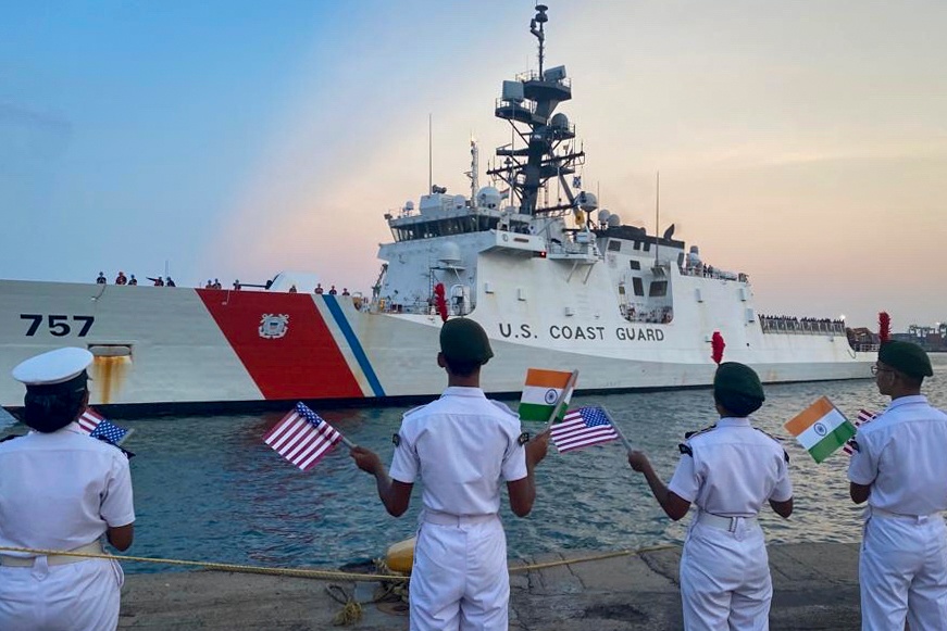 Coast Guard Cutter Midgett visits Chennai, India