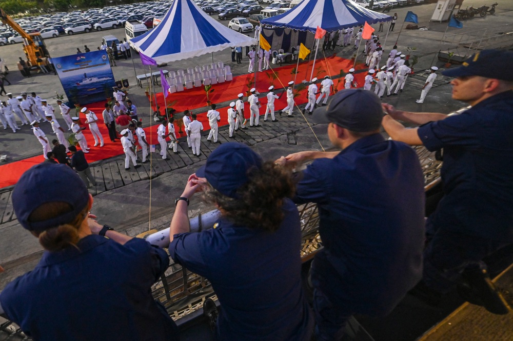 Coast Guard Cutter Midgett visits Chennai, India