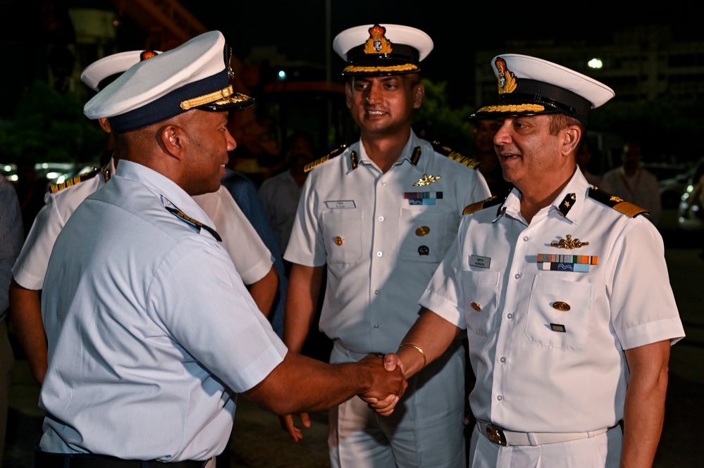 Coast Guard Cutter Midgett visits Chennai, India