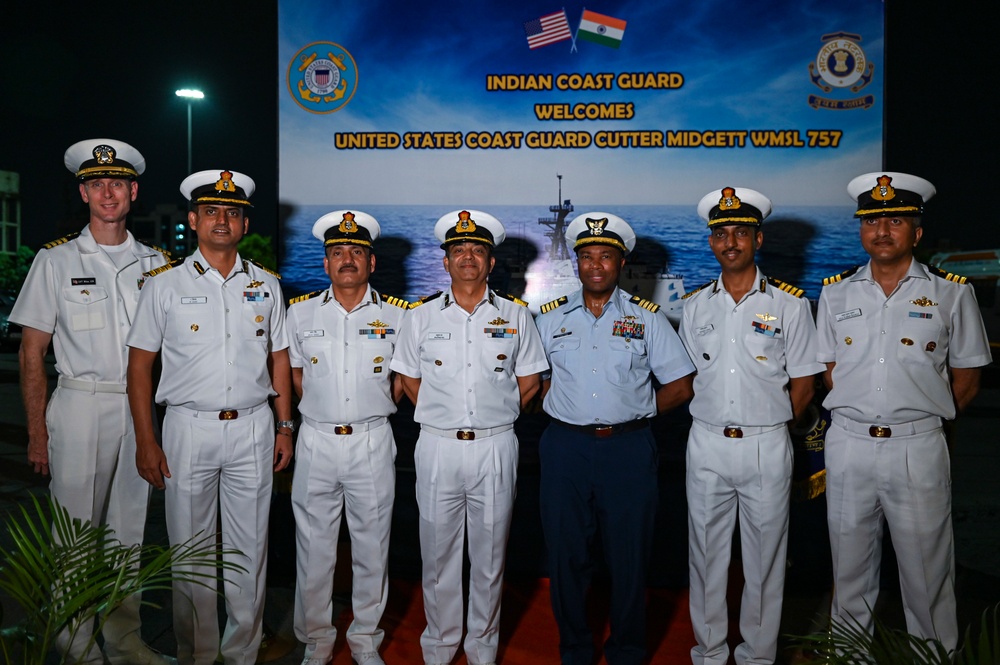 Coast Guard Cutter Midgett visits Chennai, India