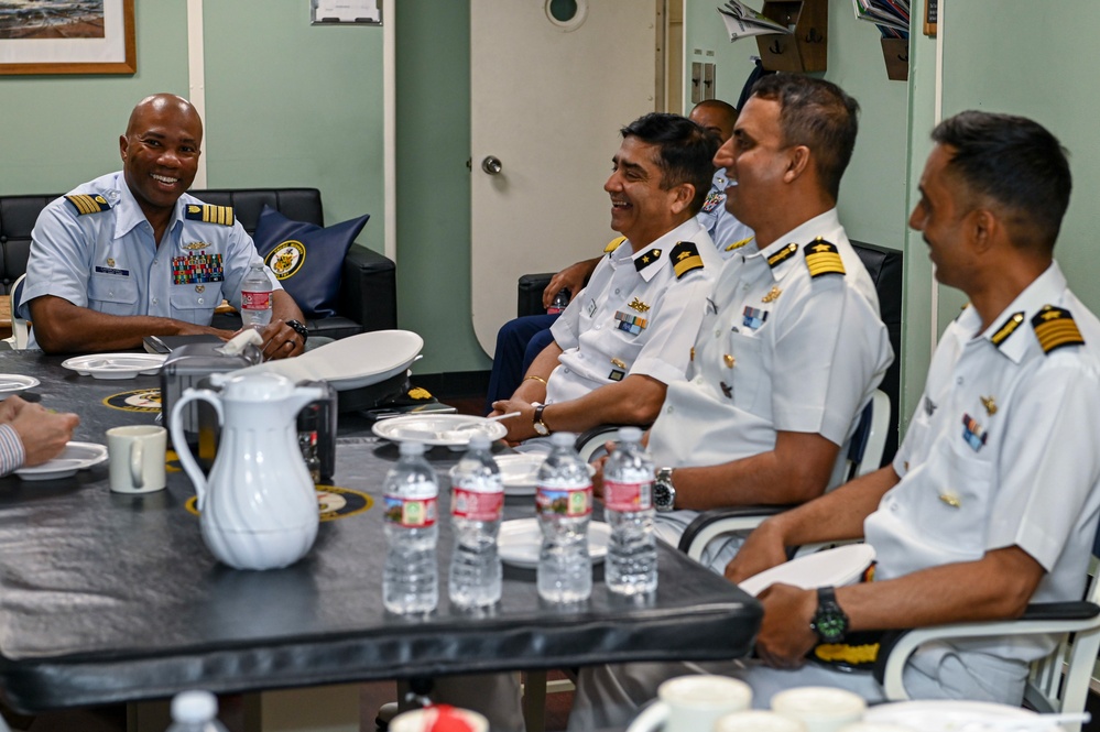 Coast Guard Cutter Midgett visits Chennai, India