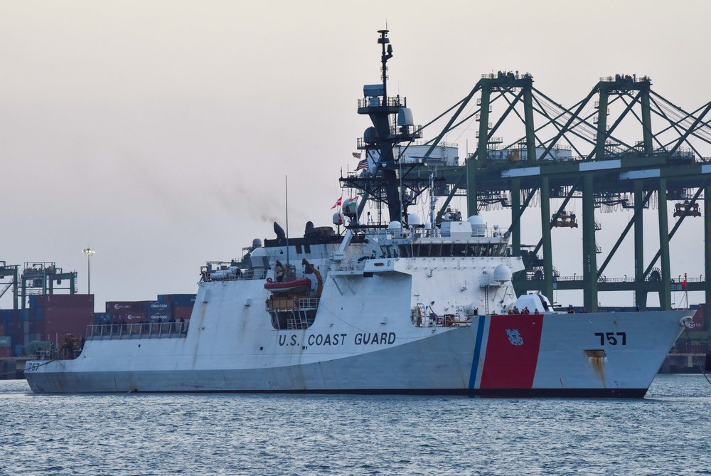 Coast Guard Cutter Midgett visits Chennai, India