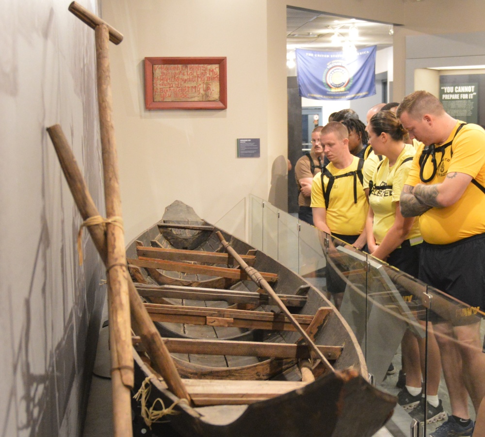 CPO Selects learn about U.S. Navy during the Vietnam War