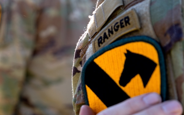 1st Cav Patching Ceremony
