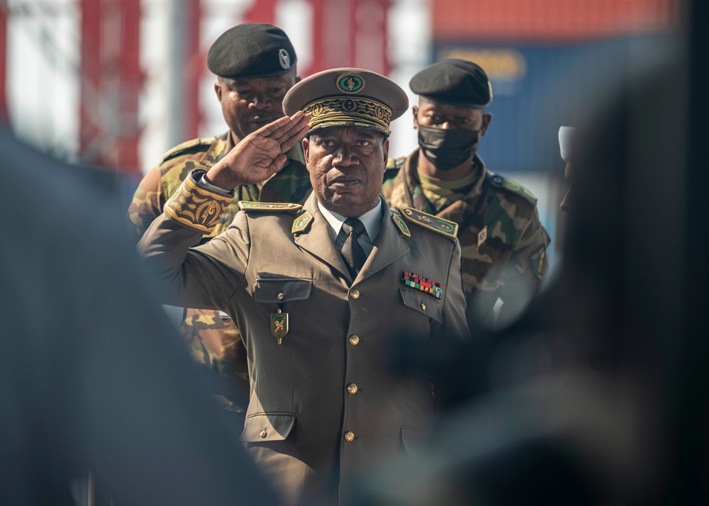 USS Hershel “Woody” Williams visits Republic of Congo