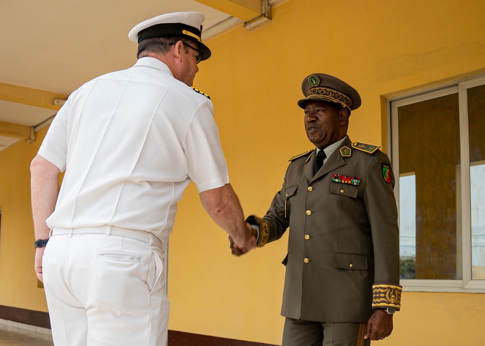 USS Hershel “Woody” Williams visits Republic of Congo