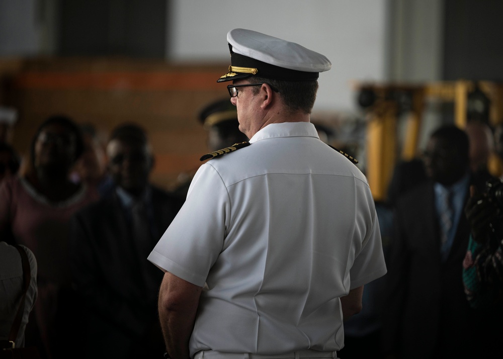 USS Hershel “Woody” Williams visits Republic of Congo