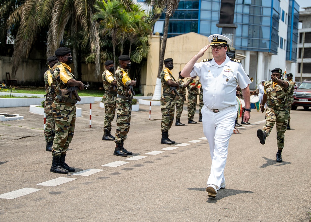 USS Hershel “Woody” Williams visits Republic of Congo