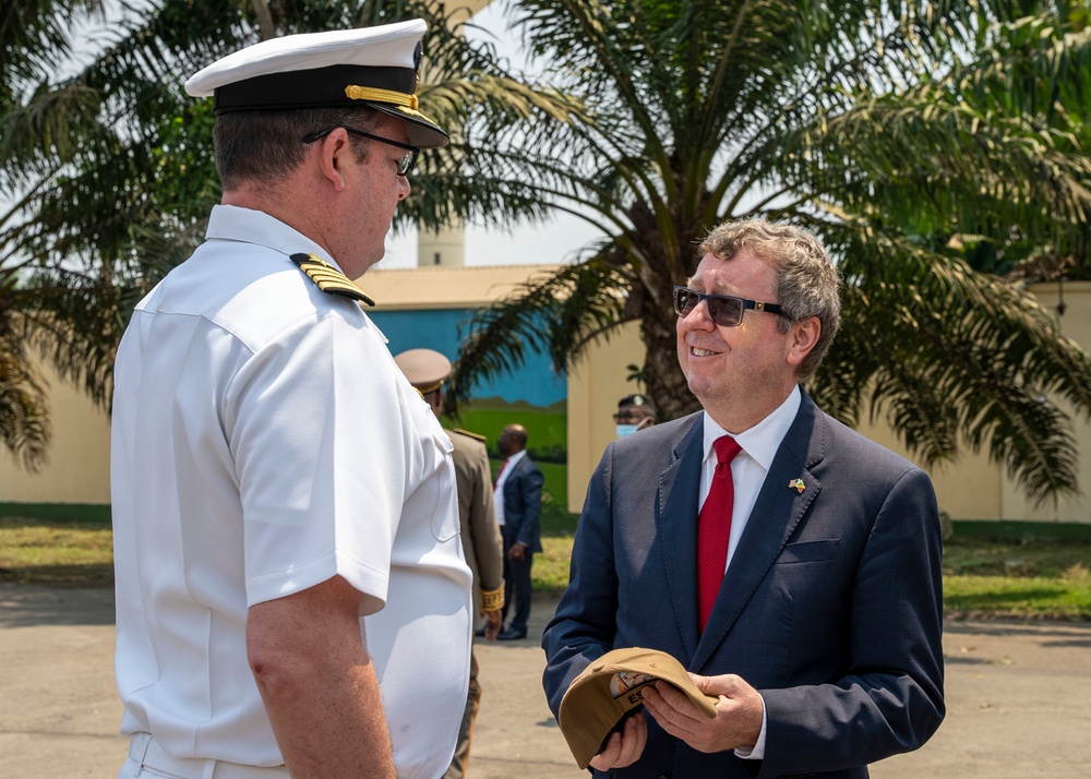 USS Hershel “Woody” Williams visits Republic of Congo