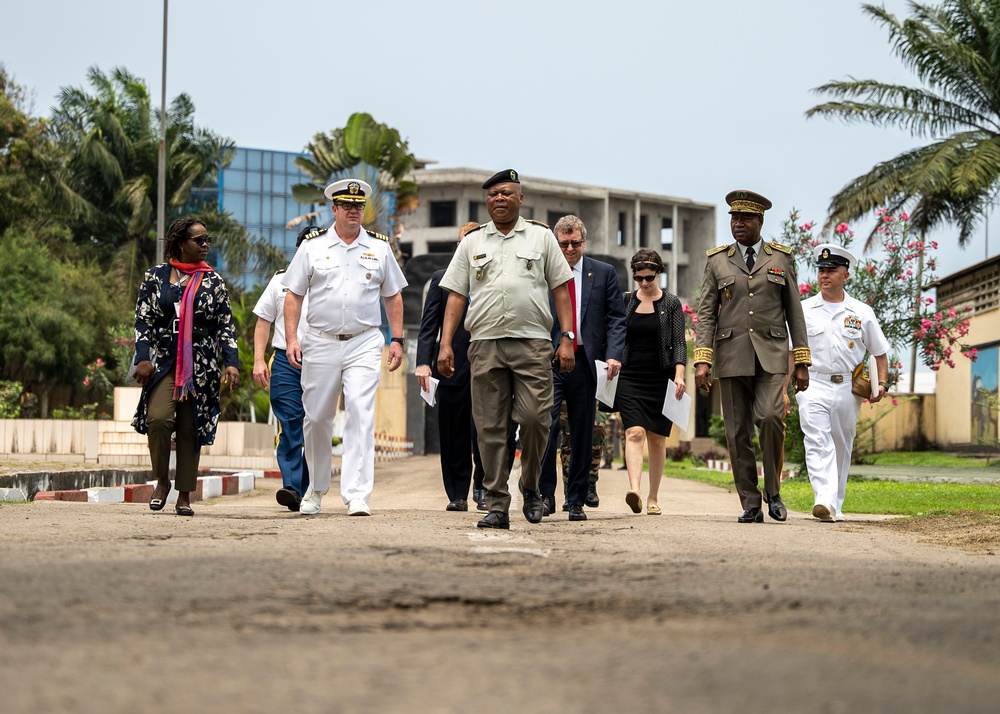 USS Hershel “Woody” Williams visits Republic of Congo