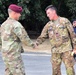 U.S. Army Southern European Task Force, Africa Commanding General Maj. Gen. Todd R. Wasmund visits Camp Darby