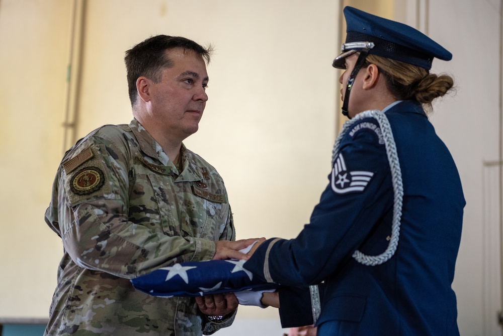 PRANG ATAG change of command and retirement ceremony