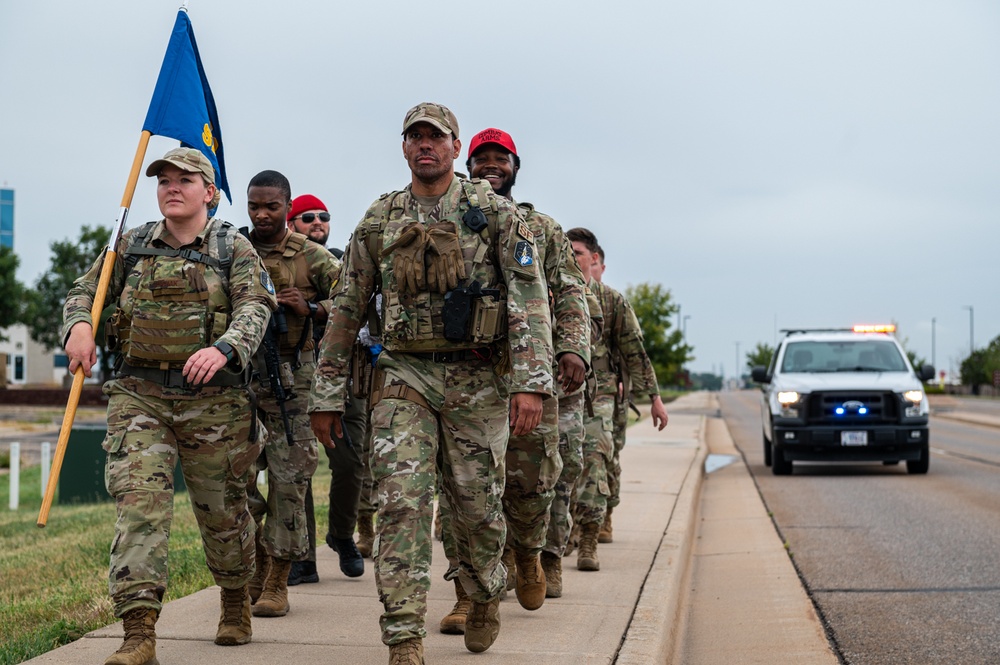 460th Security Forces Squadron Ruck March