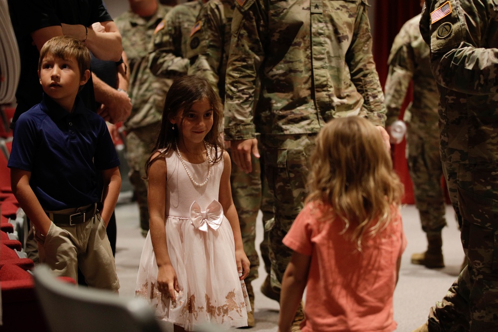 Sgt. Maj. Schaab's Promotion