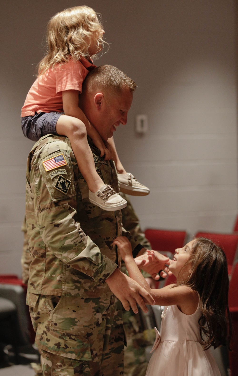 Sgt. Maj. Schaab's Promotion