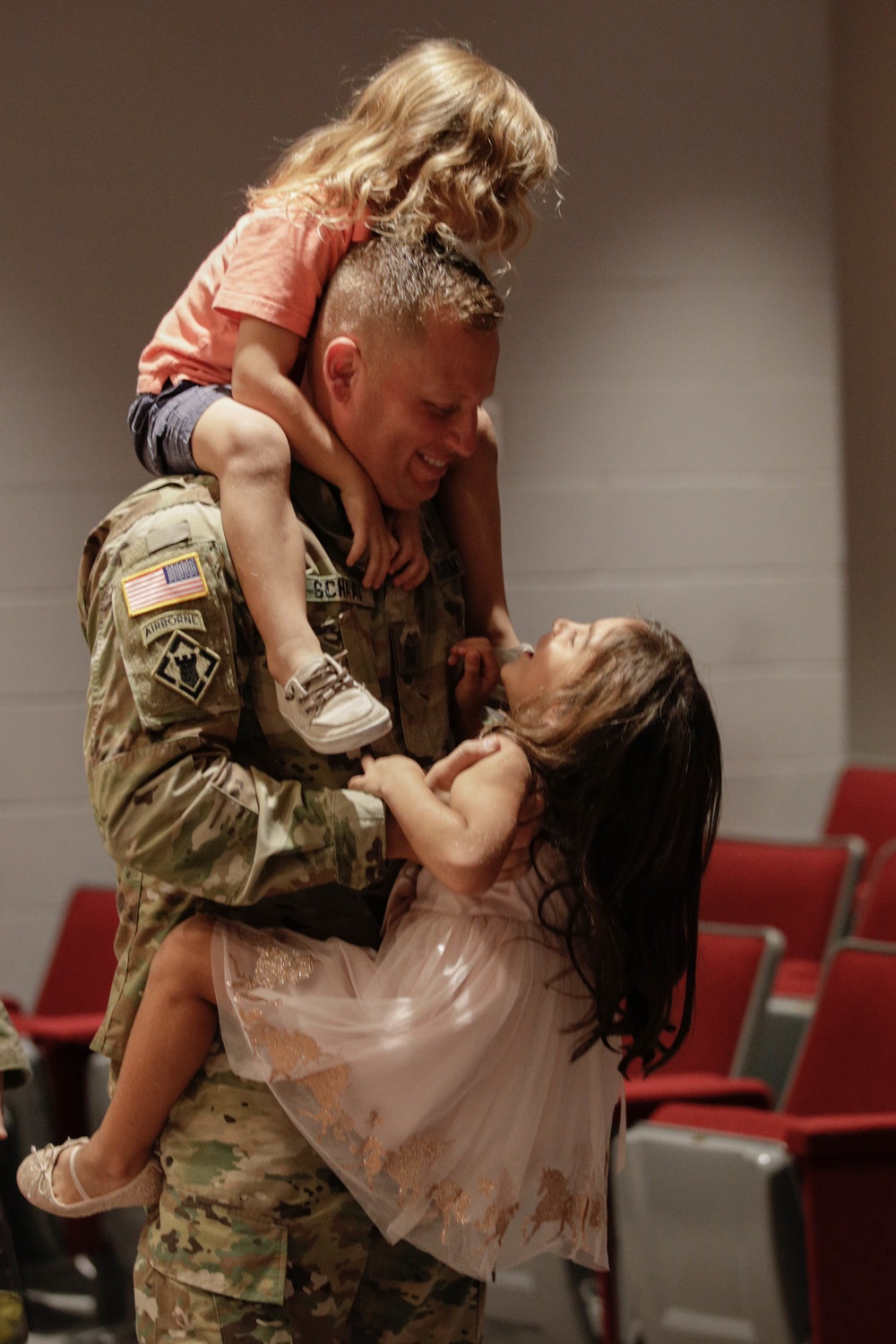 Sgt. Maj. Schaab's Promotion