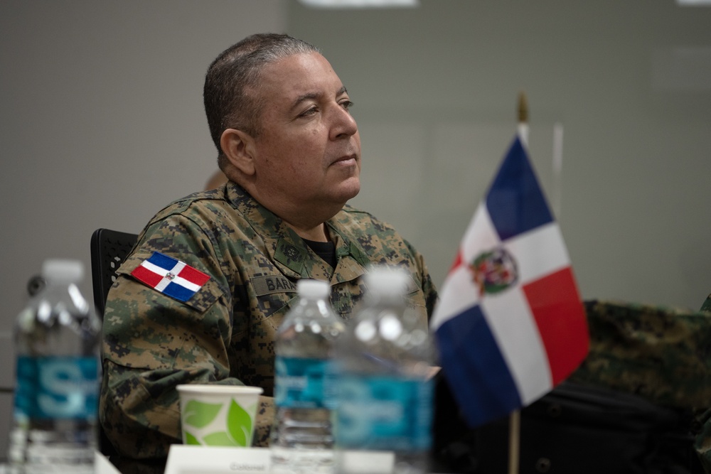 State Partnership Program, Dominican Republic Armed Forces leadership visit the 156th Wing