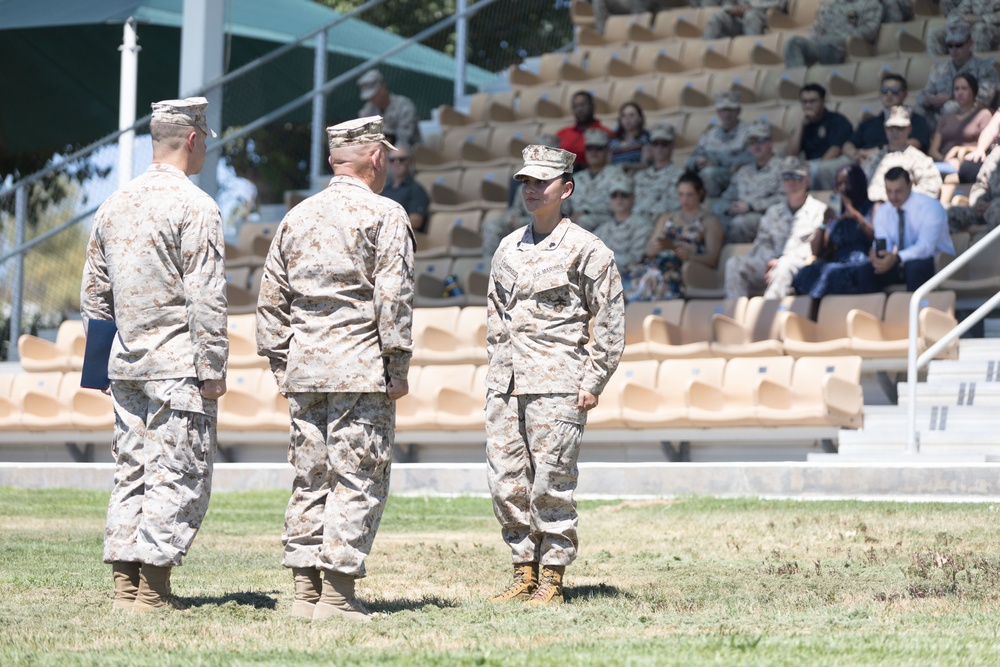 Towards the sounds of chaos: CID Marine awarded Jim Kallstrom Award for bravery for her actions during 2021 Kabul airport attack