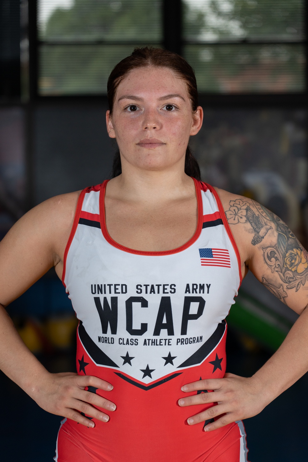 DVIDS Images Spc. Alexandria Liles prepares for U23 Wrestling World