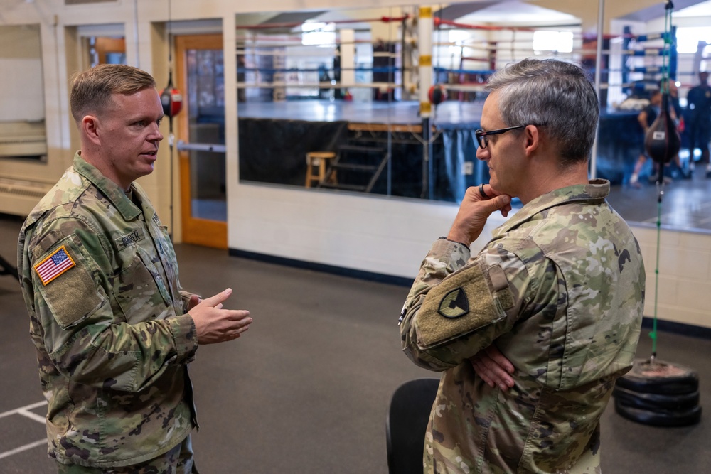 Army Environmental Command visits the World Class Athlete Program