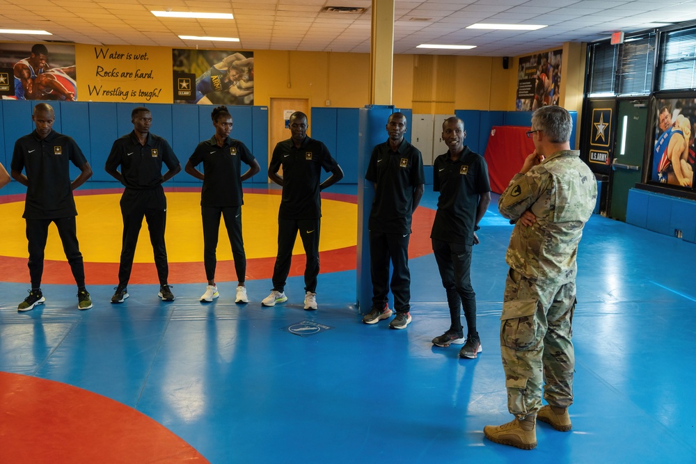 Army Environmental Command visits the World Class Athlete Program