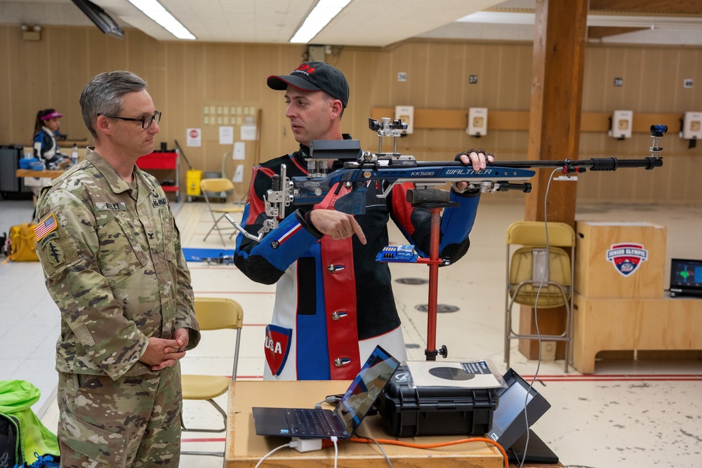 Army Environmental Command visits the World Class Athlete Program