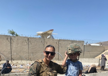 Towards the sounds of chaos: CID Marine awarded Jim Kallstrom Award for bravery for her actions during 2021 Kabul airport attack