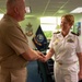 MCPON James Honea meets with Warrant Officer of the Royal Australian Navy Deb Butterworth