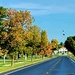 Fall Colors and the American Flag at Fort McCoy