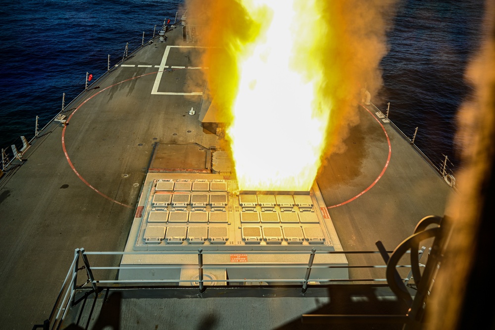 USS Shoup Underway to Live Fire With a Purpose Exercise