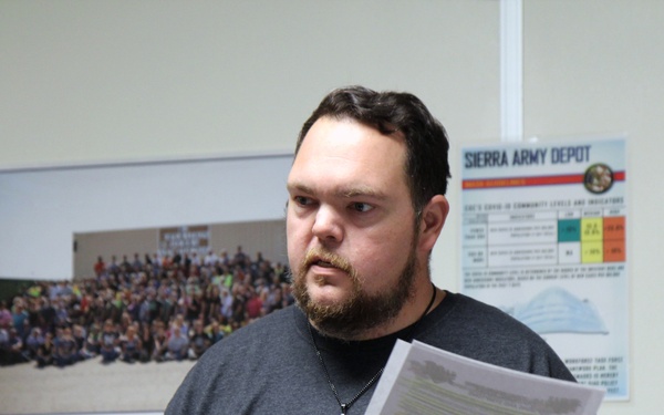 Sierra Army Depot employees take lead role in Safety Stand Down event