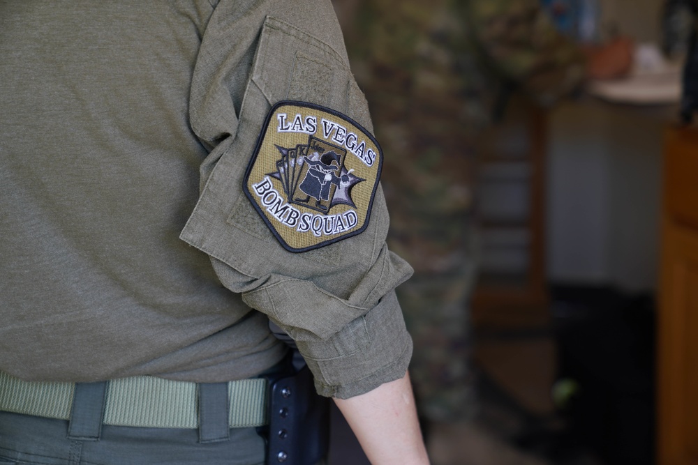 Creech and Nellis Security Forces Squadrons train with FBI