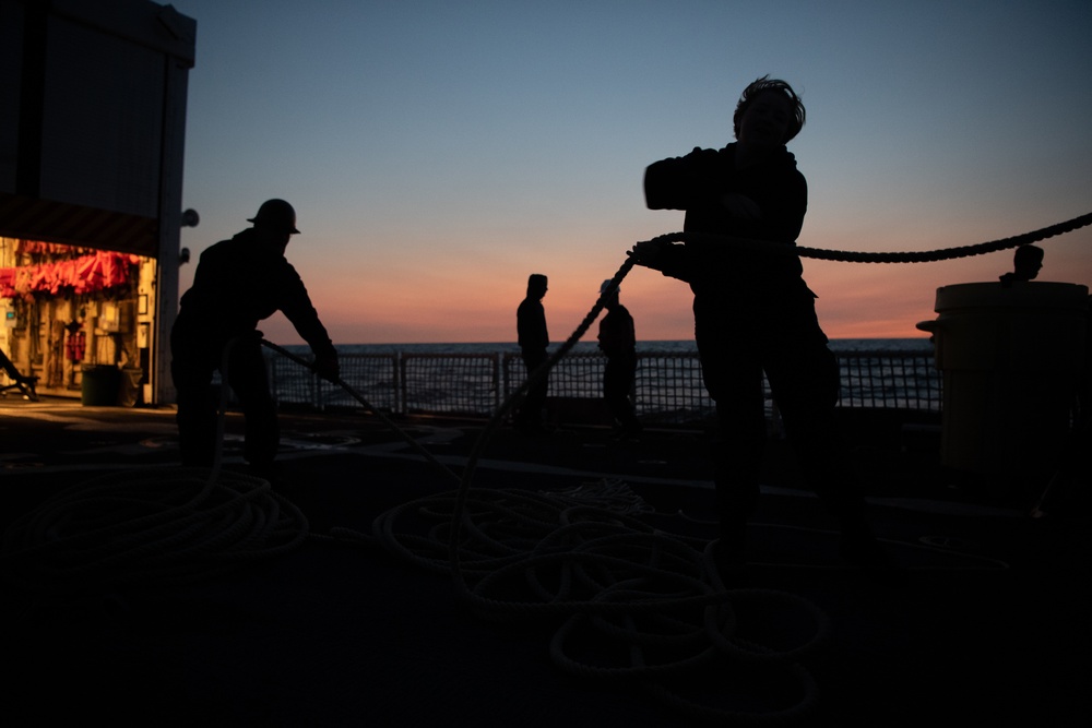 USCGC Bear (WMEC 901) Patrol