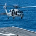 USS Ronald Reagan (CVN 76) conducts a helicopter rope suspension technique exercise