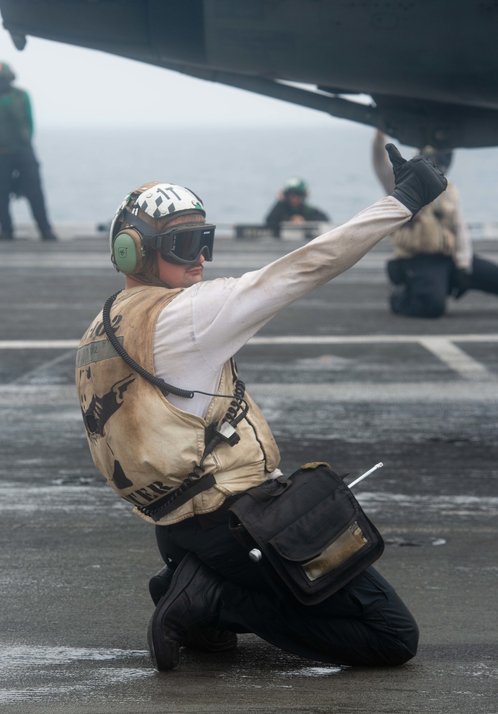 USS Ronald Reagan (CVN 76) conducts flight operations in the Philippine Sea