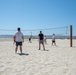 USS Carl Vinson (CVN 70) Sailors Compete in the Captain's Cup Volleyball Final at Breaker's Beach