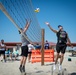 USS Carl Vinson (CVN 70) Sailors Compete in the Captain's Cup Volleyball Final at Breaker's Beach