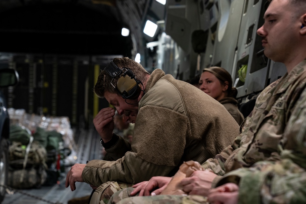 Service members provide emergency services during Operation Merbok response
