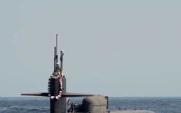 USS Georgia(SSGN 729) Returns to Kings Bay