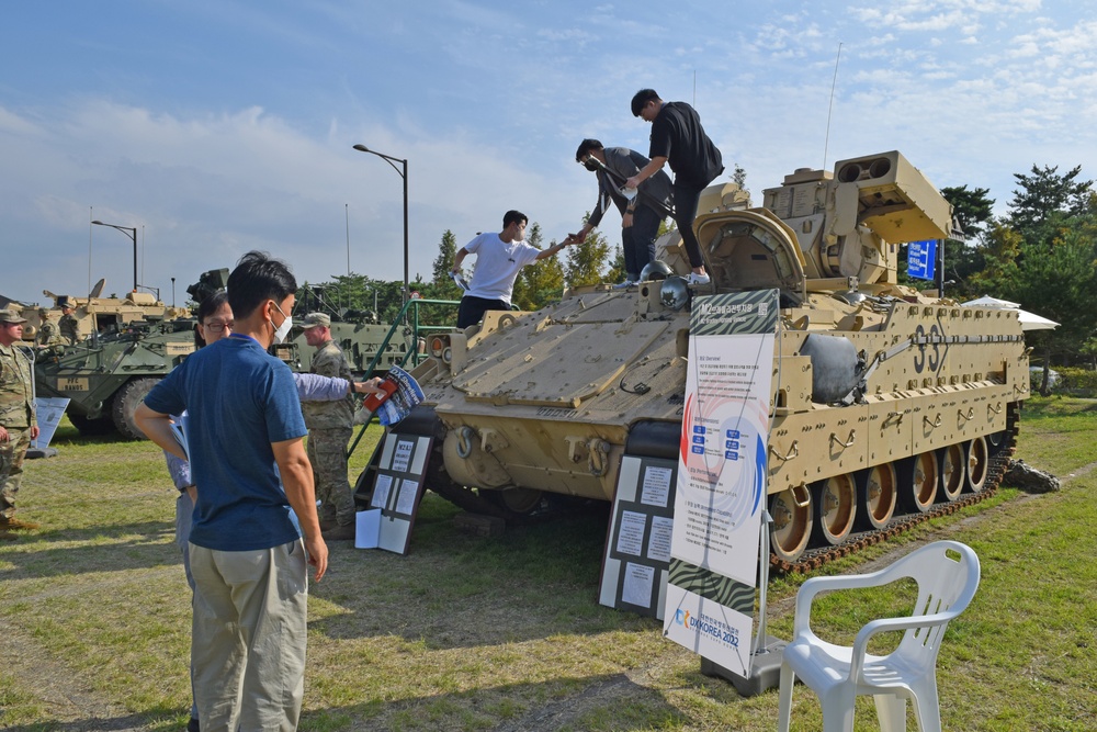 Eighth Army participates in 2022 Korea defense expo