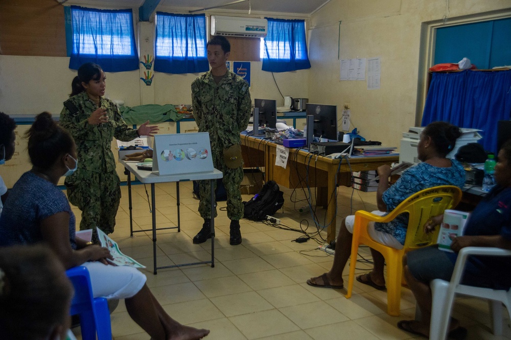 Pacific Partnership 2022 visits Kilu’ufi Provincial Hospital