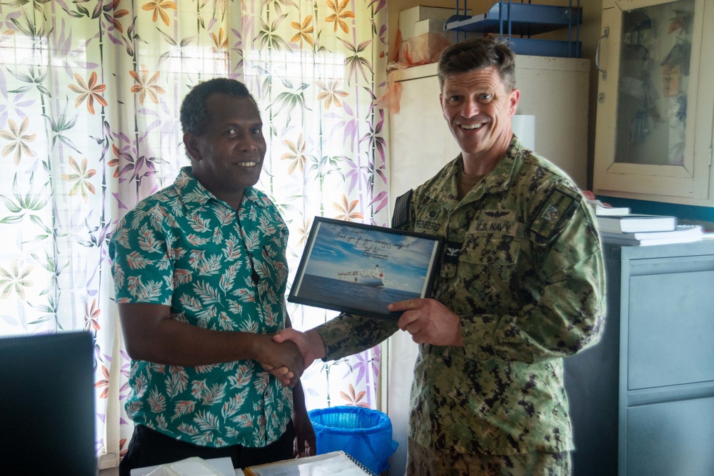 Pacific Partnership 2022 visits Kilu’ufi Provincial Hospital