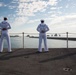 USS Ronald Reagan (CVN 76) pulls into Busan