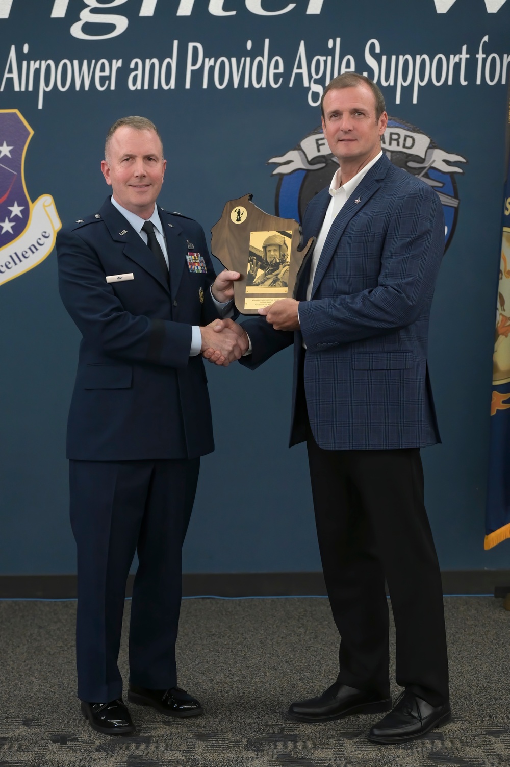 Wisconsin Air National Guard inducts two prior members into the Hall of Fame