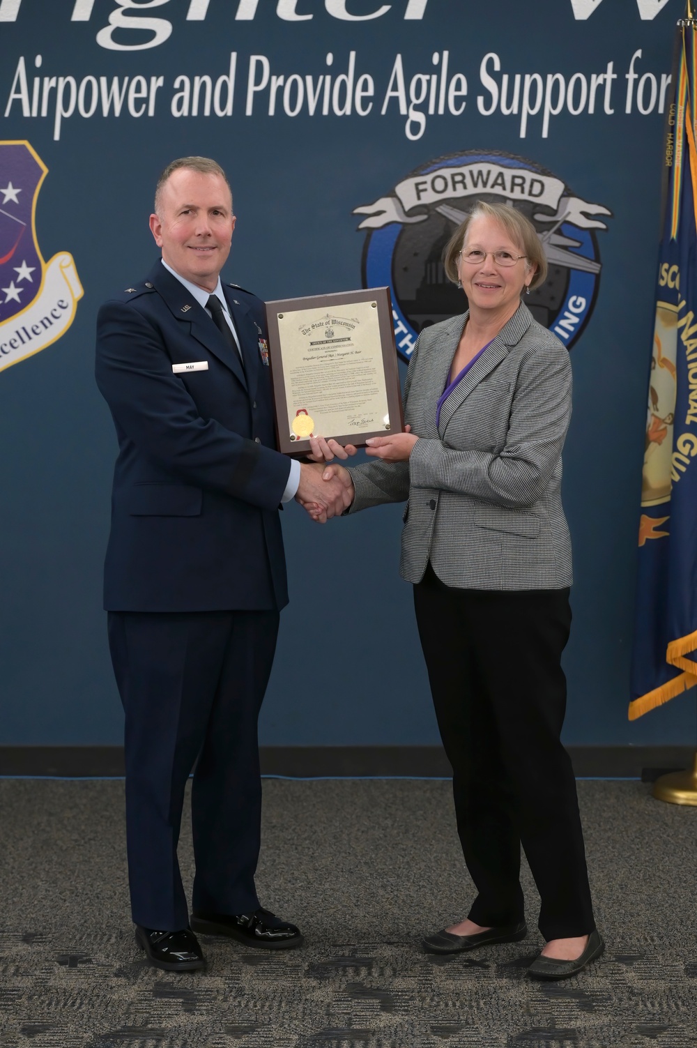 Wisconsin Air National Guard inducts two prior members into the Hall of Fame