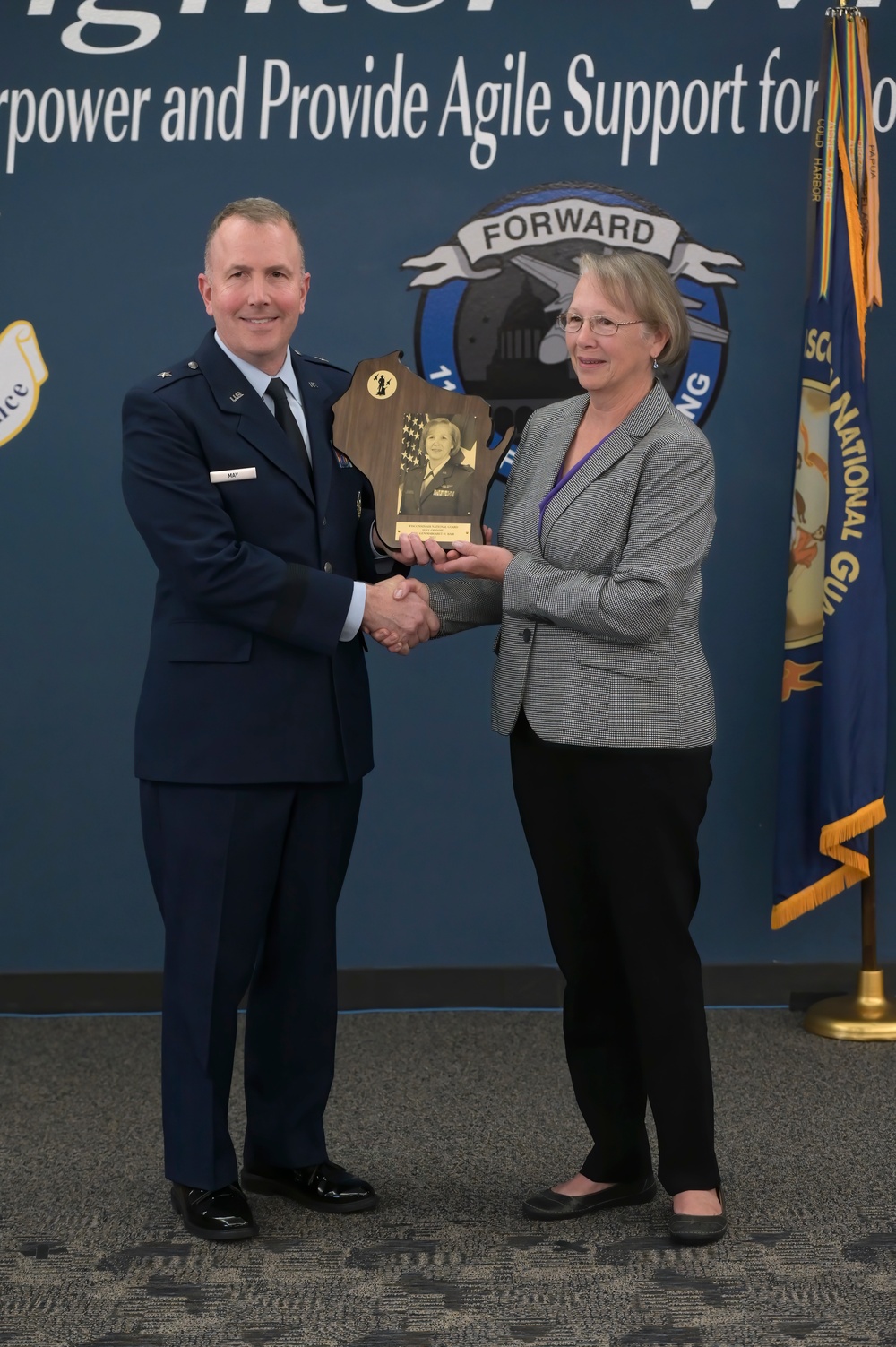 Wisconsin Air National Guard inducts two prior members into the Hall of Fame