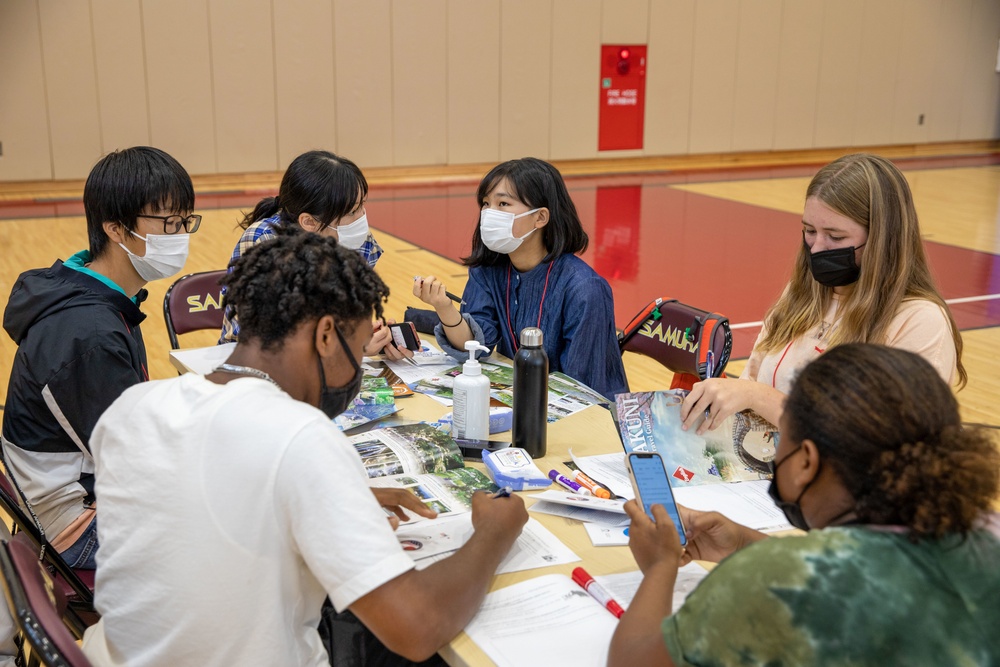 American, Japanese Students forge new friendships at Cultural Exchange Camp