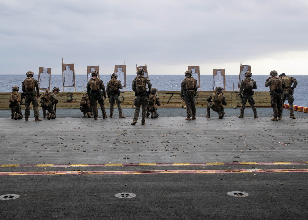 31st MEU Gun Shoot