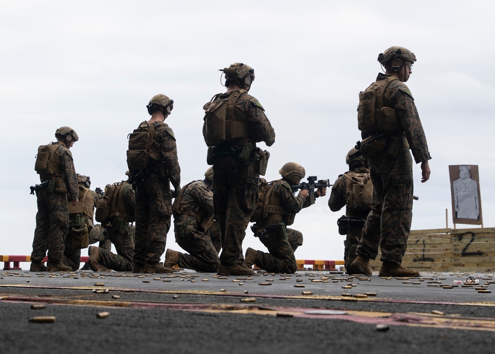 31st MEU Gun Shoot